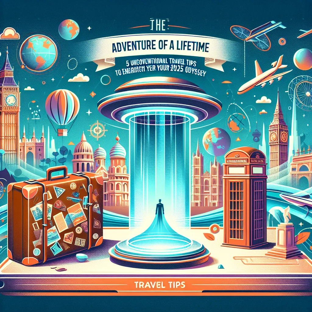 The Adventure of a Lifetime: 5 Unconventional Travel Tips to Enrich Your 2025 Odyssey