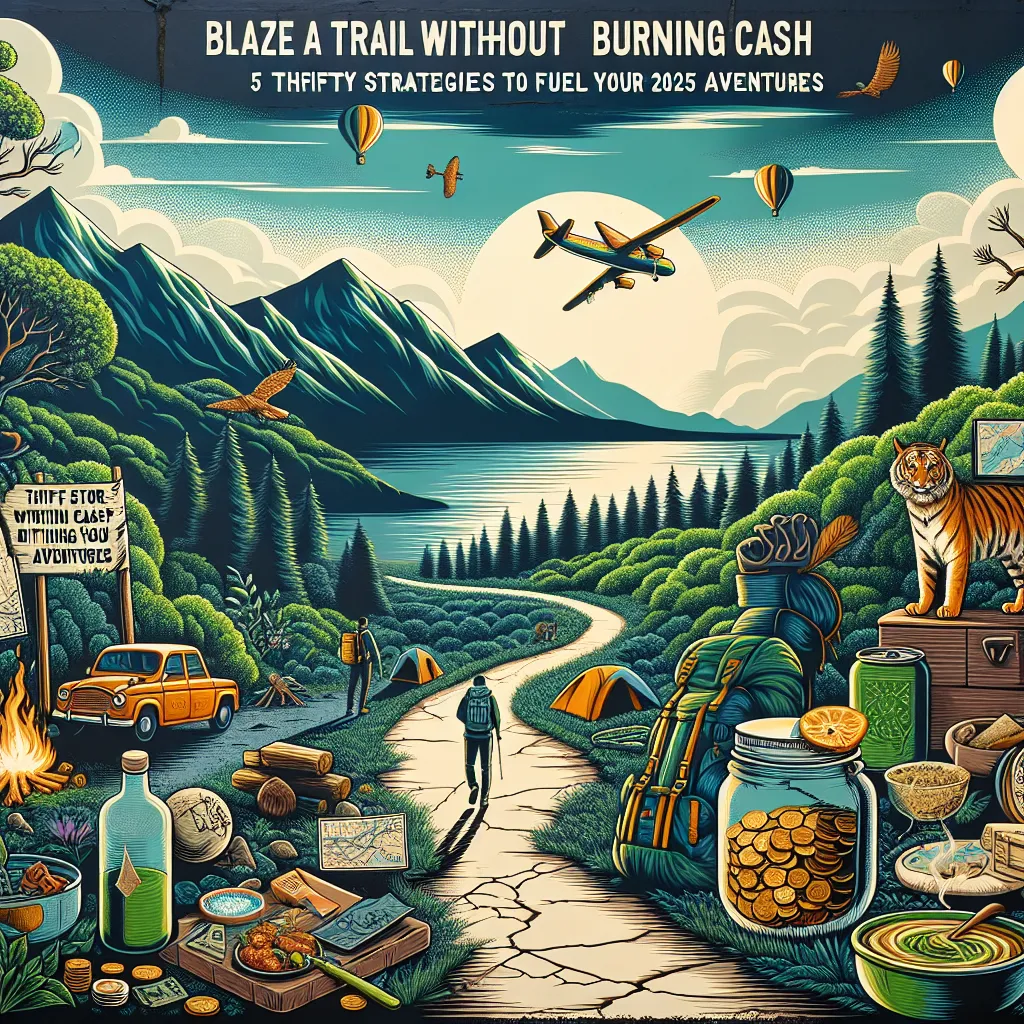 Blaze a Trail Without Burning Cash: 5 Thrifty Strategies to Fuel Your 2025 Adventures