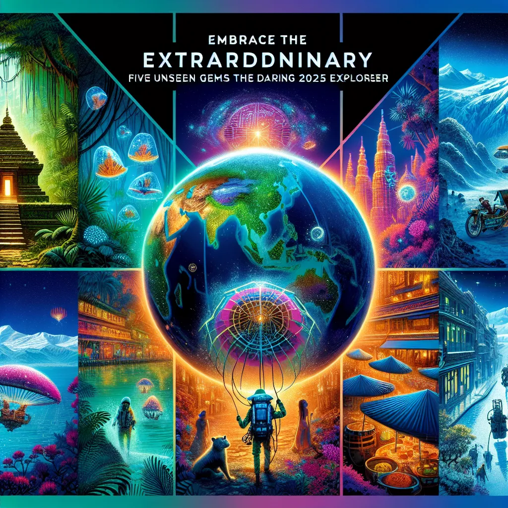 Embrace the Extraordinary: Five Unseen Gems for the Daring 2025 Explorer