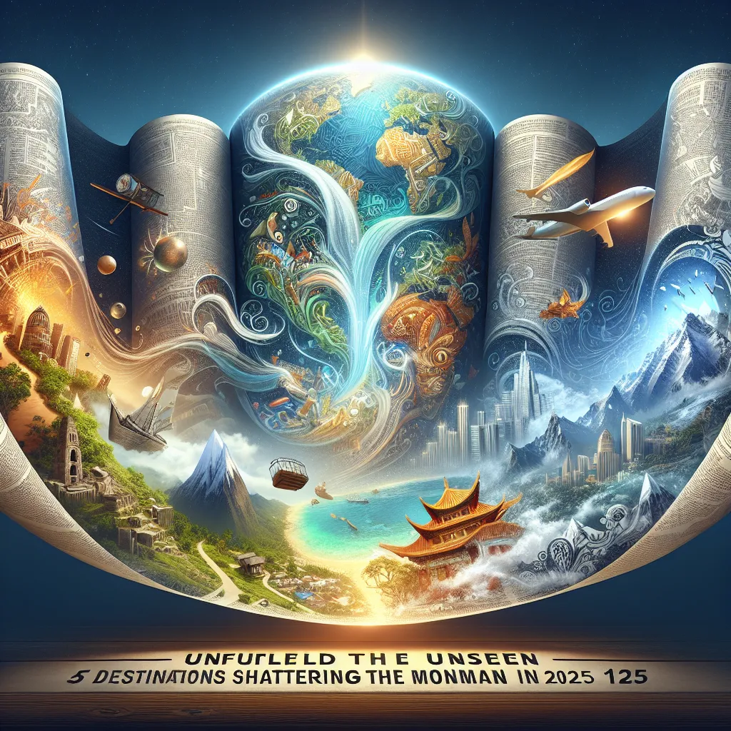 Unfurling the Unseen: 5 Enthralling Destinations Shattering the Mundane in 2025