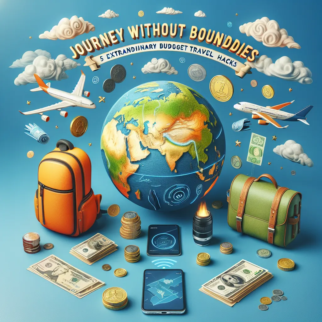Journey Without Boundaries: 5 Extraordinary Budget Travel Hacks for 2025
