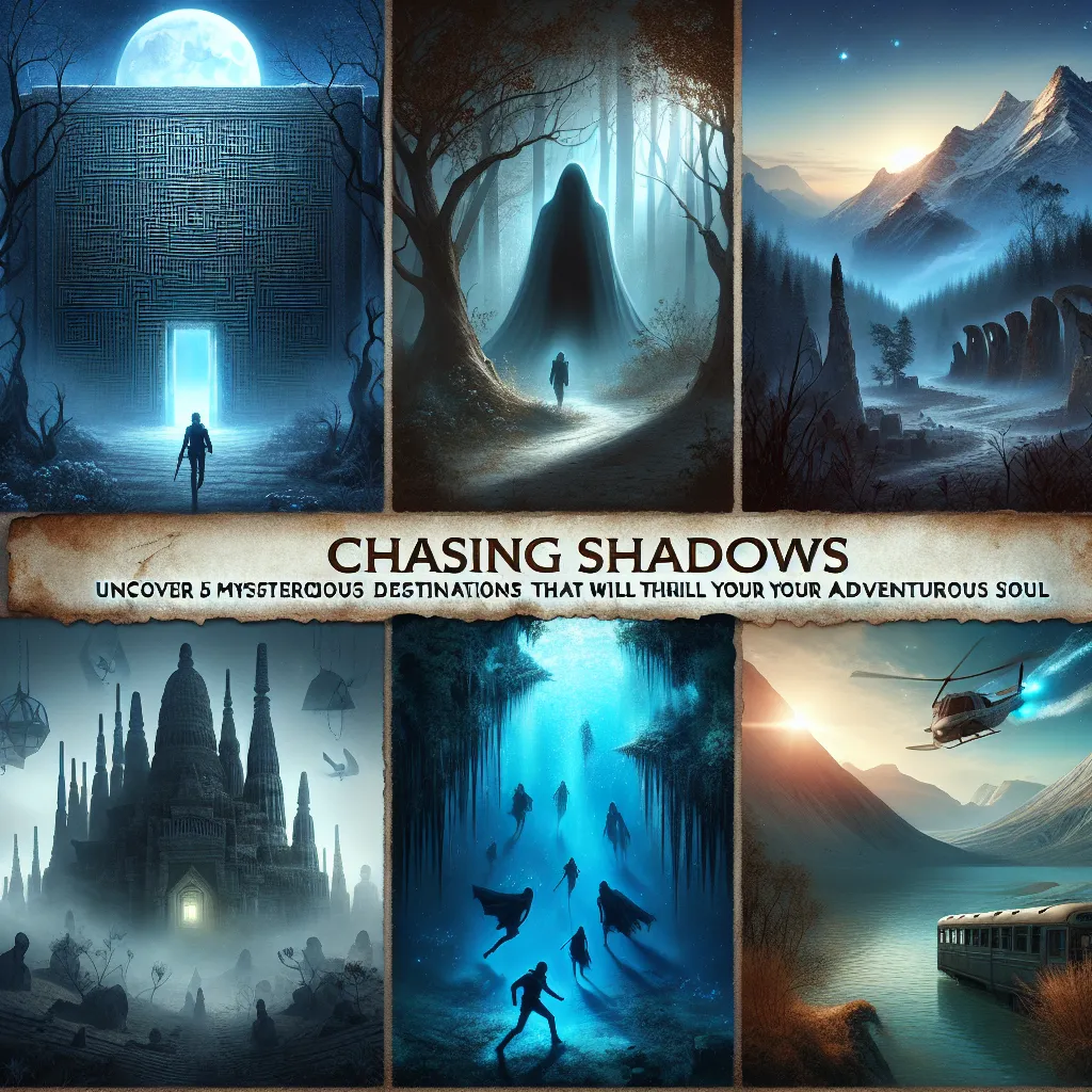 Chasing Shadows: Uncover 5 Mysterious Destinations That Will Thrill Your Adventurous Soul
