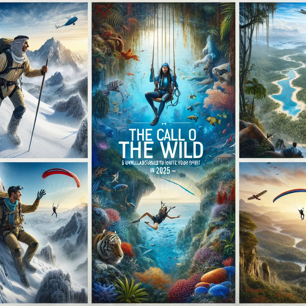 The Call of the Wild: 5 Unveiled Adventures to Ignite Your Spirit in 2025