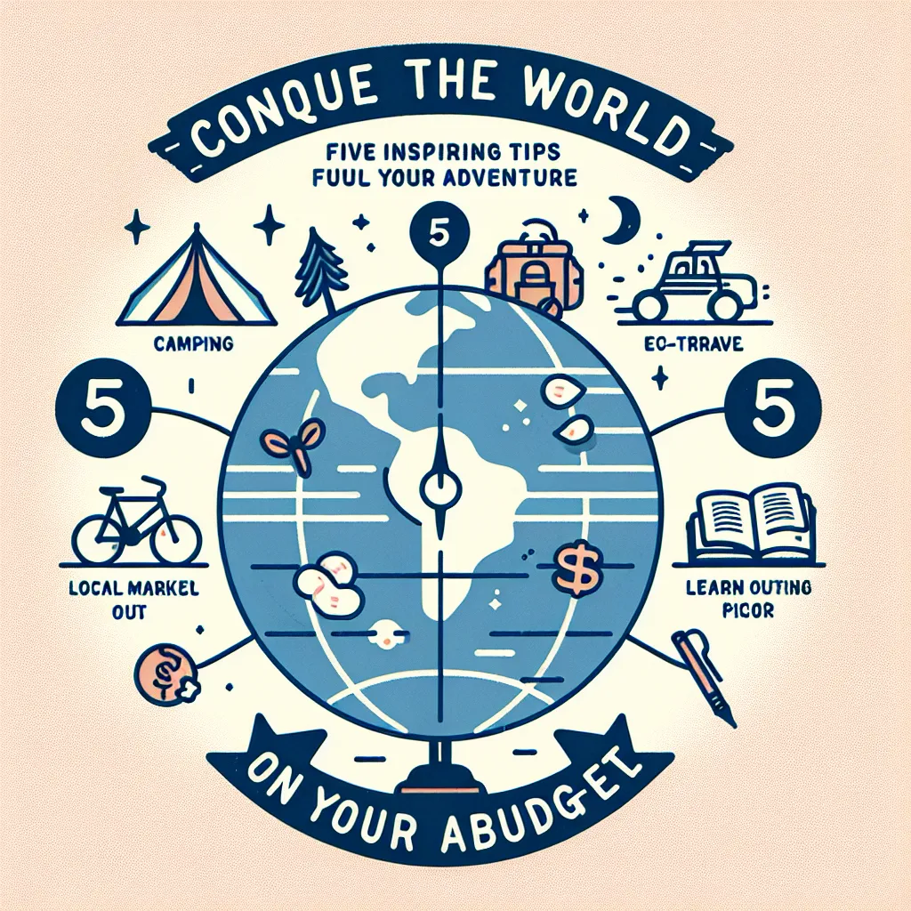 Conquer the World on a Budget: Five Inspiring Tips to Fuel Your Adventure