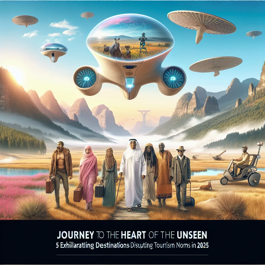 Journey to the Heart of the Unseen: 5 Exhilarating Destinations Disrupting the Tourism Norms in 2025