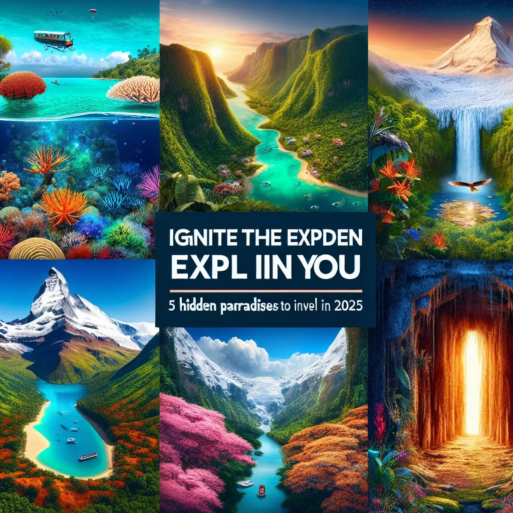 Ignite the Explorer in You: 5 Hidden Paradises to Unveil in 2025