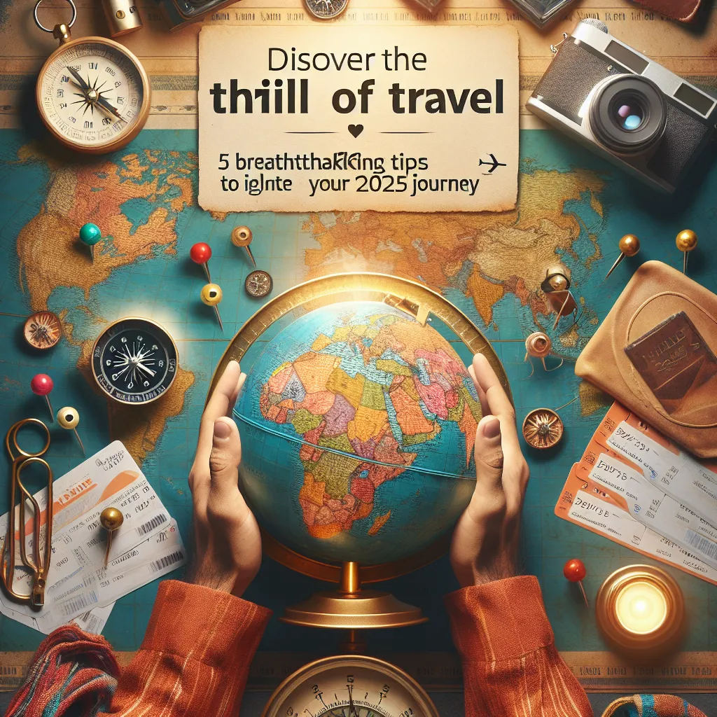 Discover the Thrill of Travel: 5 Breathtaking Tips to Ignite Your 2025 Journey