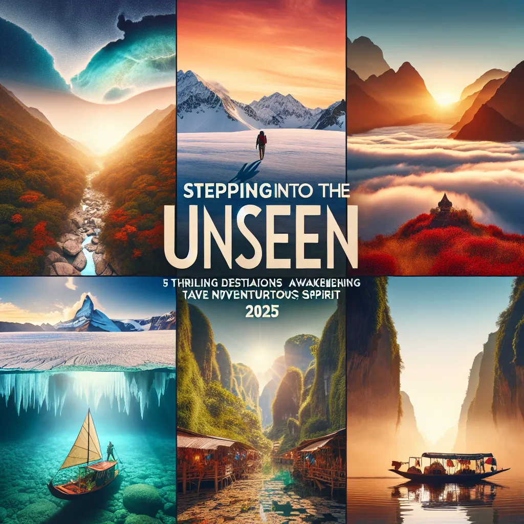 Stepping into the Unseen: 5 Thrilling Destinations Awakening the Adventurous Spirit in 2025