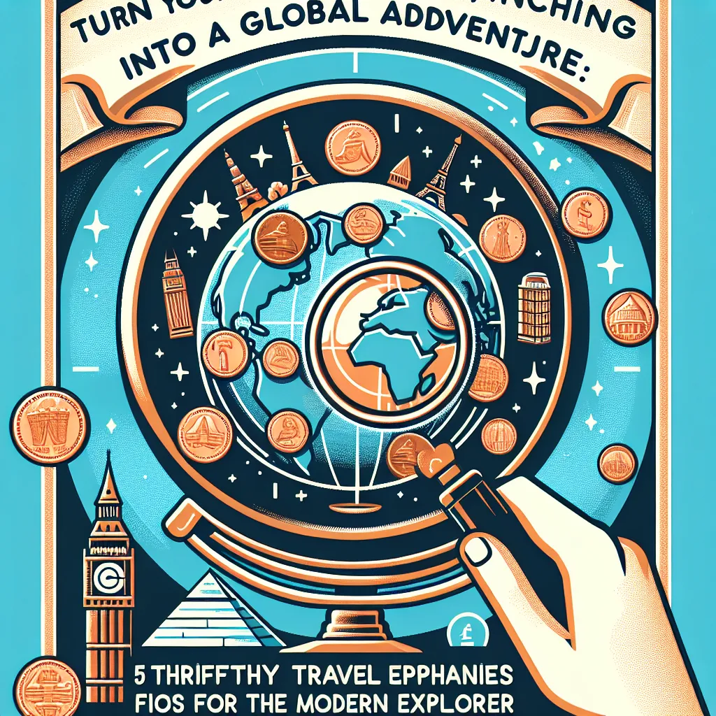 Turn Your Penny-Pinching into a Global Adventure: 5 Thrifty Travel Epiphanies for the Modern Explorer