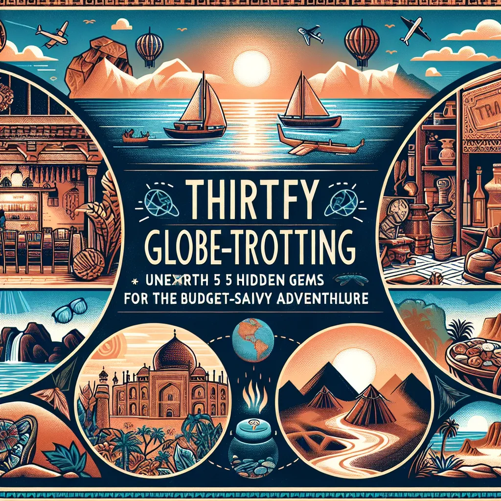 Thrifty Globe-trotting: Unearth 5 Hidden Gems for the Budget-savvy Adventurer