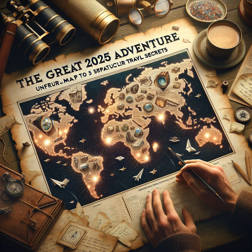 The Great 2025 Adventure: Unfurl the Map to 5 Spectacular Travel Secrets