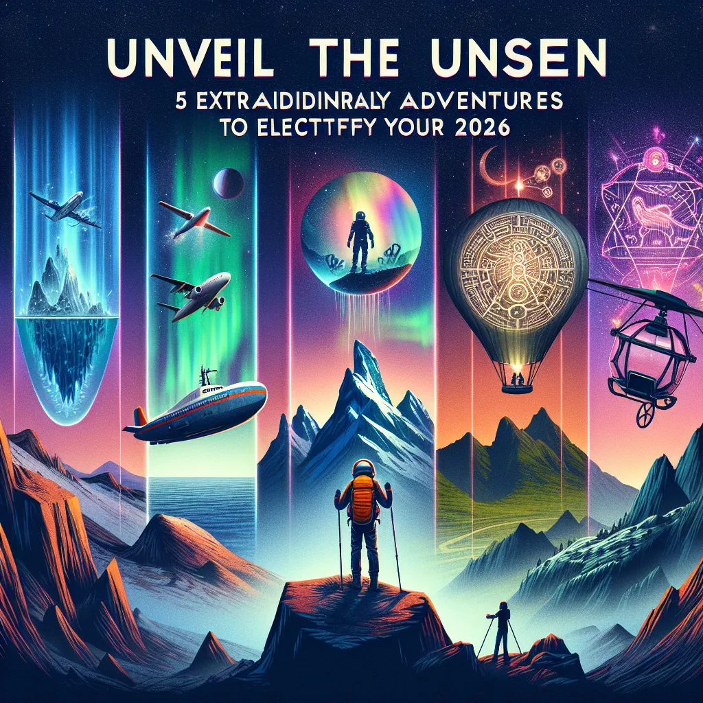 Unveil the Unseen: 5 Extraordinary Adventures to Electrify Your 2026