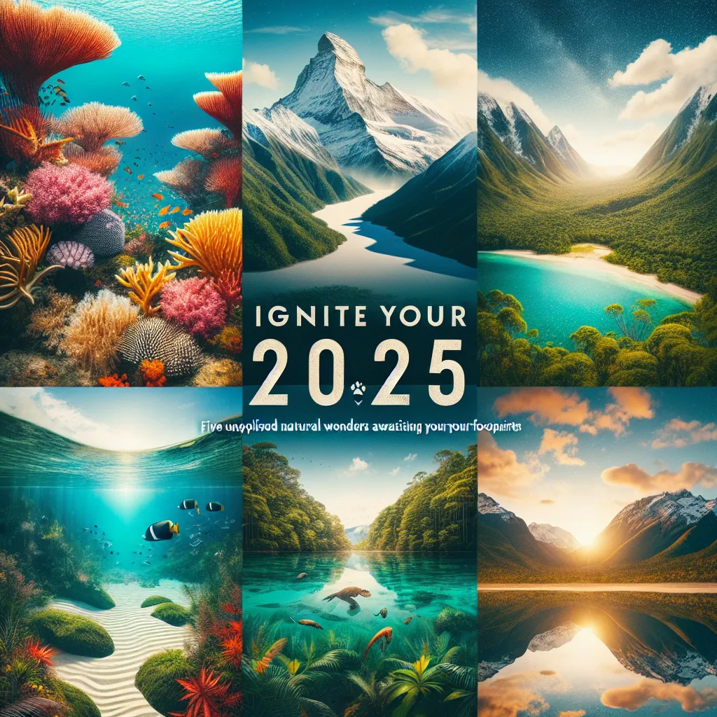 Ignite Your 2025: Five Unspoiled Natural Wonders Awaiting Your Footprints
