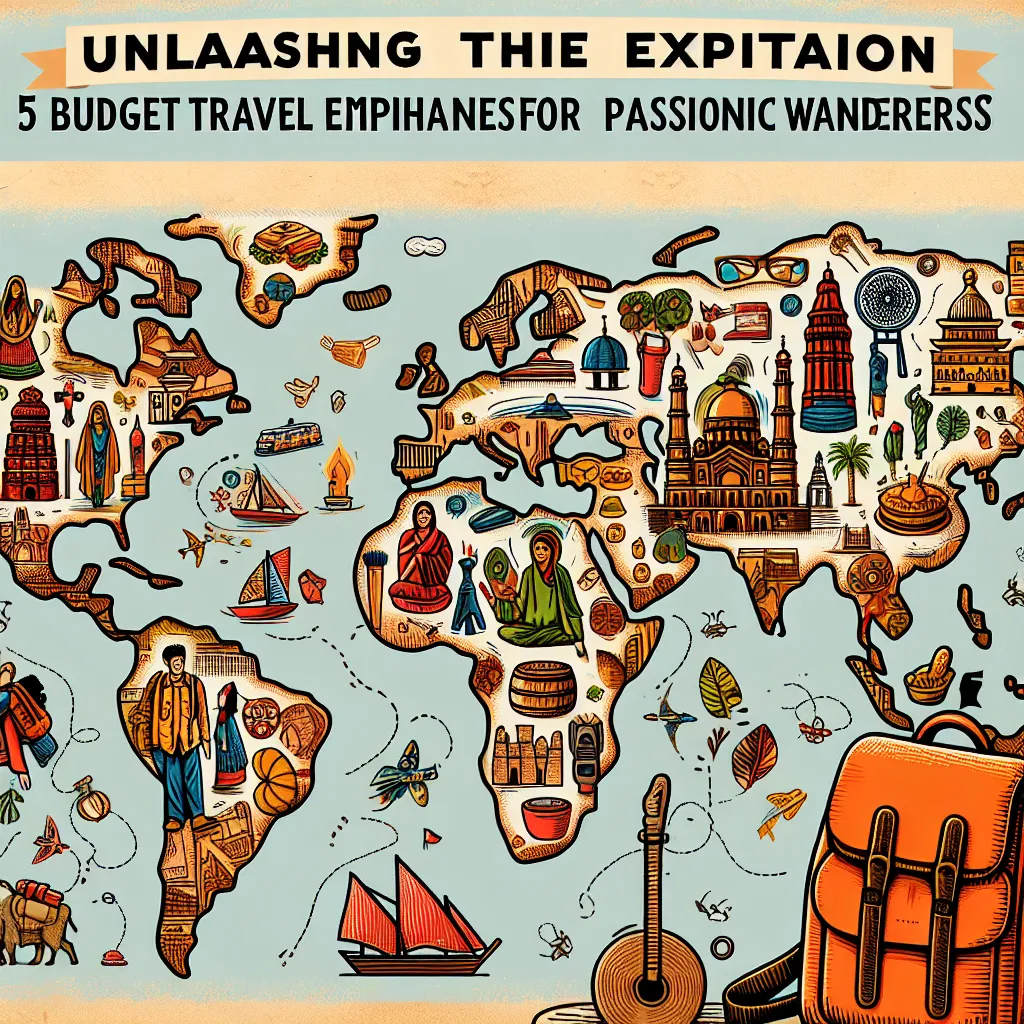 Unleashing the Excitement: 5 Budget Travel Epiphanies for Passionate Wanderers