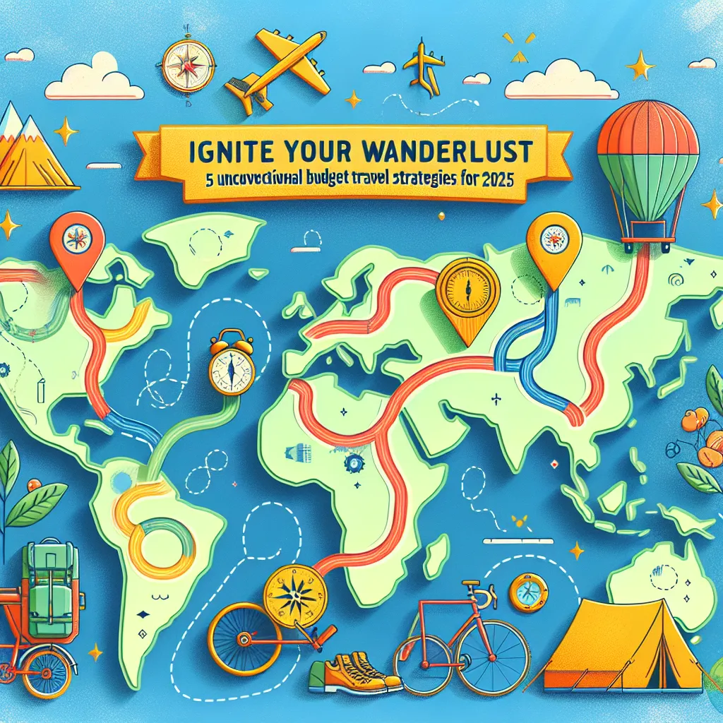 Ignite Your Wanderlust: 5 Unconventional Budget Travel Strategies for 2025