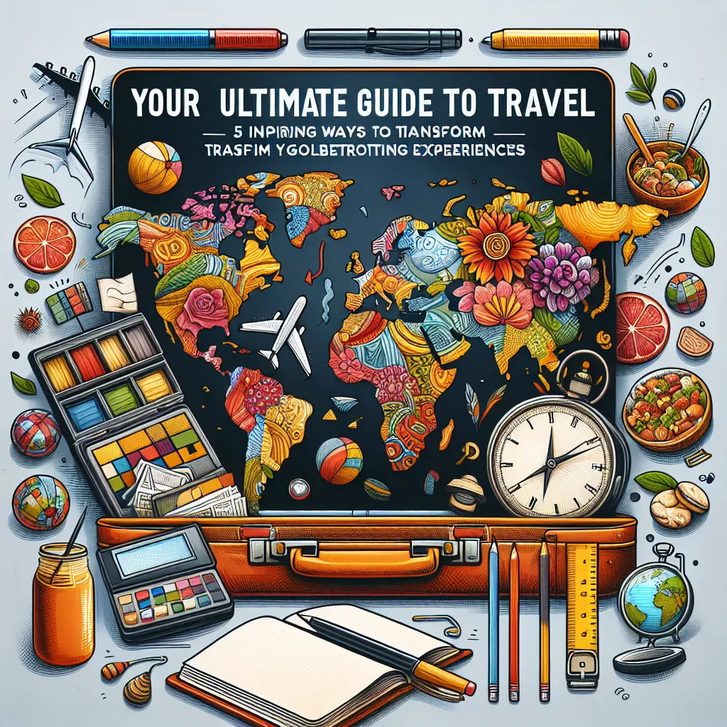Your Ultimate Guide to Travel: 5 Inspiring Ways to Transform Your Globetrotting Experiences
