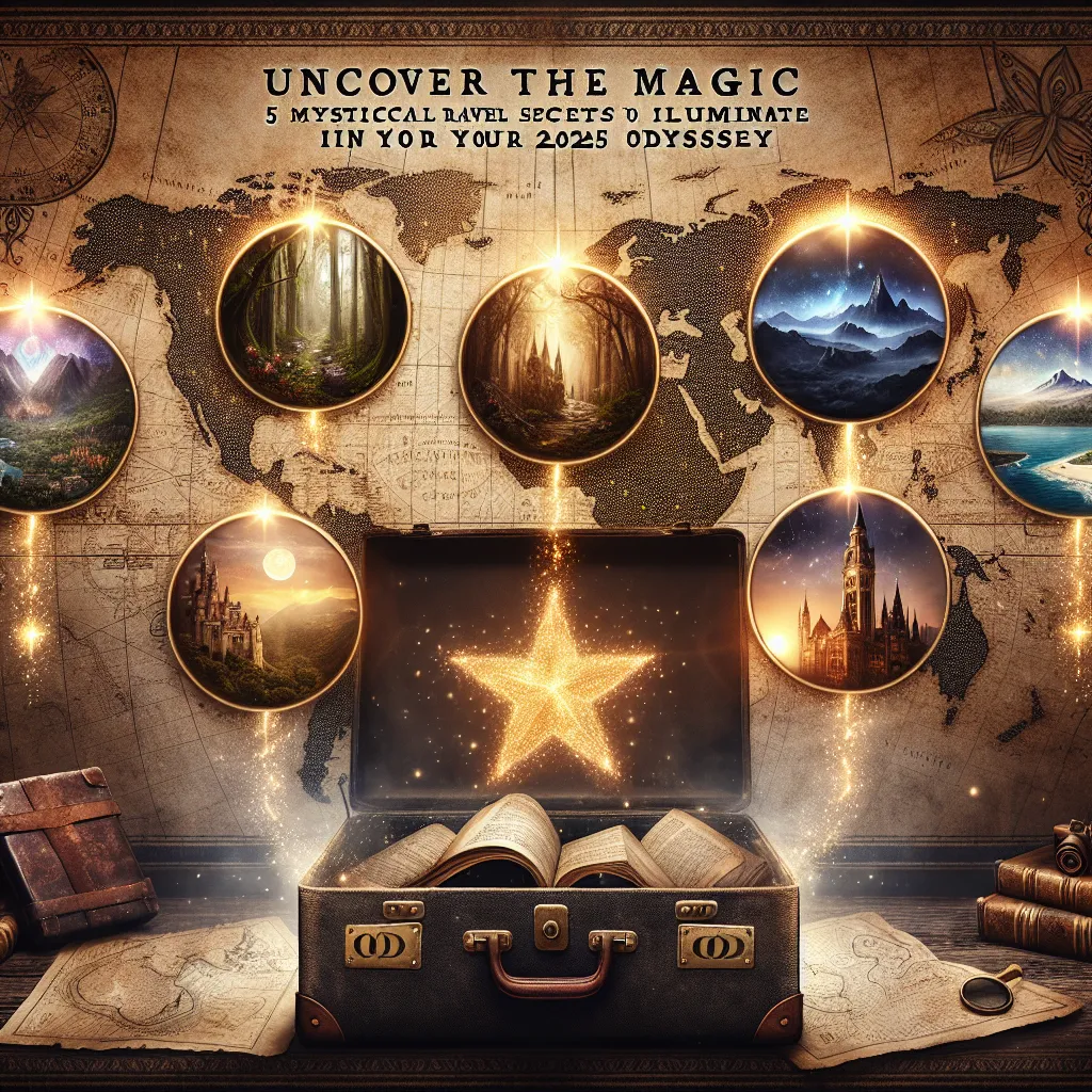 Uncover the Magic: 5 Mystical Travel Secrets to Illuminate Your 2025 Odyssey