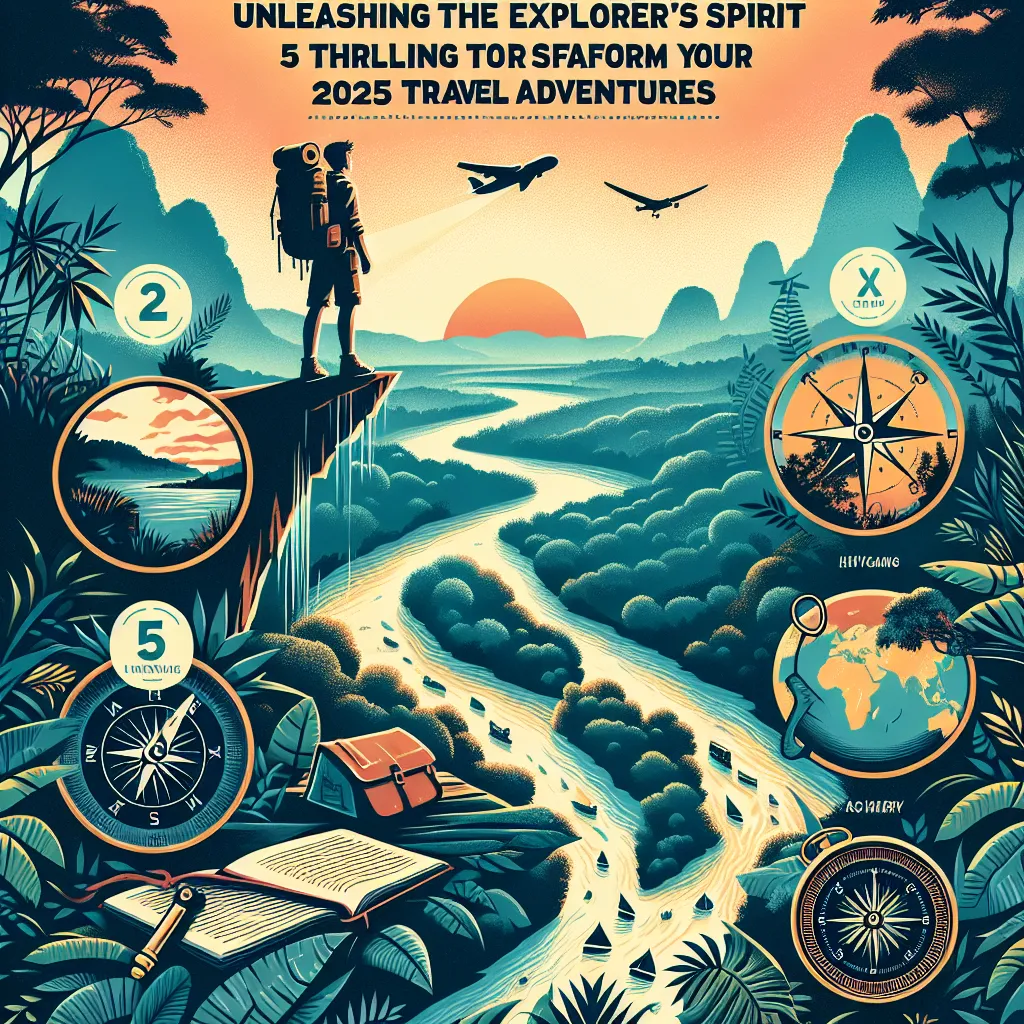Unleashing the Explorer's Spirit: 5 Thrilling Tips to Transform Your 2025 Travel Adventures
