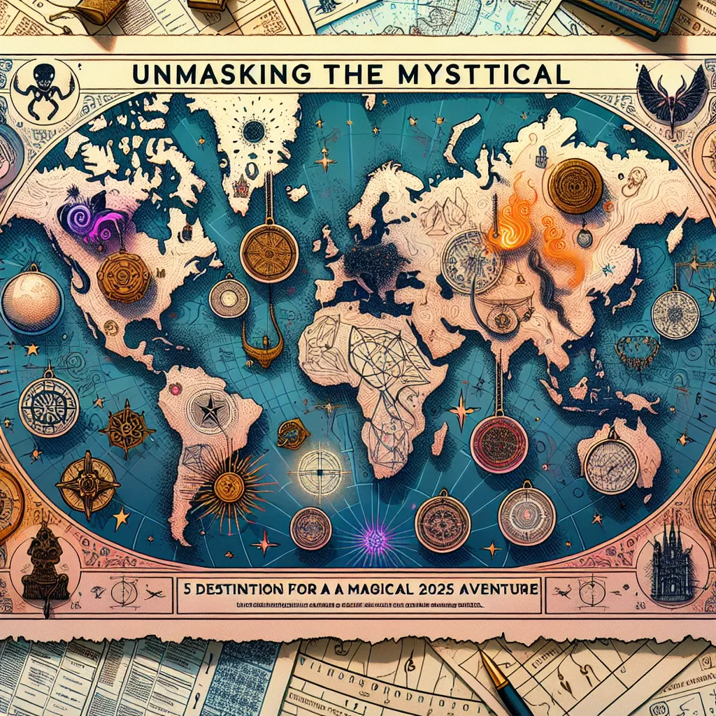 Unmasking the Mystical: 5 Enigmatic Destinations for a Magical 2025 Adventure