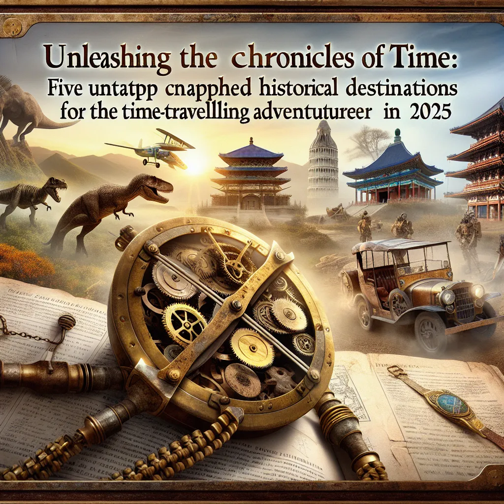Unleashing the Chronicles of Time: Five Untapped Historical Destinations for the Time-Travelling Adventurer in 2025