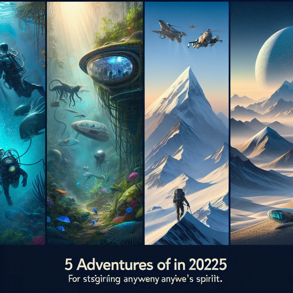 Ignite Your 2025: 5 Untamed Adventures to Stir Your Spirit