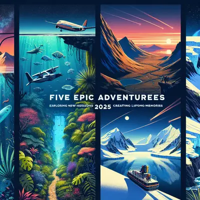 Five Epic Adventures 2025: Exploring New Horizons and Creating Lifelong Memories